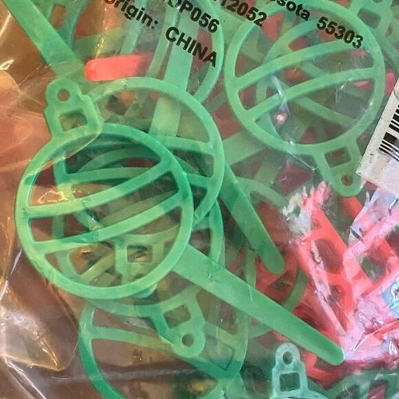 DecoPac Cupcake Toppers Holiday Icons Ornaments Trees Candy Canes Gifts Bulk 144 - Picture 6 of 8